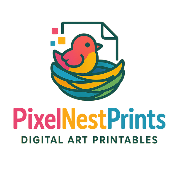 Pixel Nest Prints